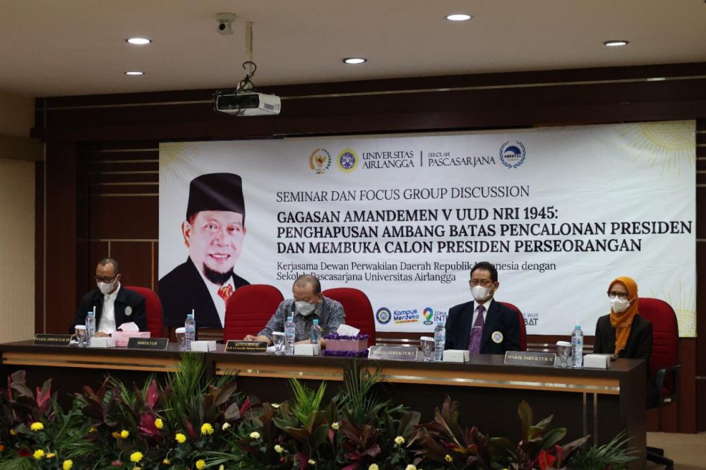 Ketua DPD RI: Undang-Undang Pemilu adalah Desain Besar Oligarki