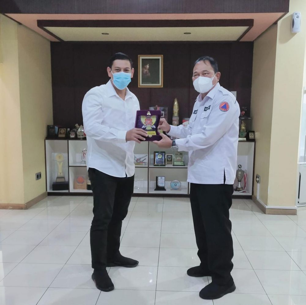 Kalaksa BPBD Jatim tinjau Giat Lomba Destana di Kota Kediri 