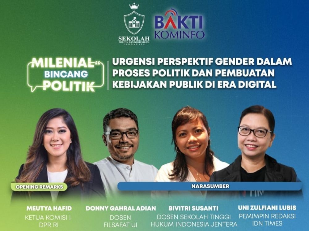 Ruang Digital Buka Akses Aspirasi Perempuan dalam Berpolitik