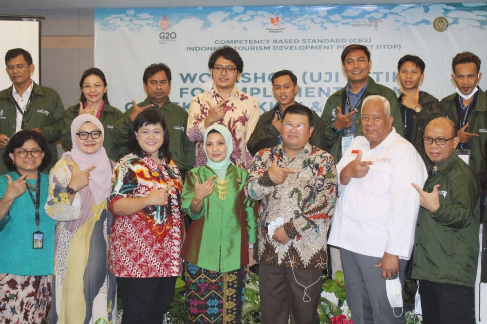 Kemenparekraf Tingkatkan Kompetensi Pelaku Pariwisata Lewat Uji Petik