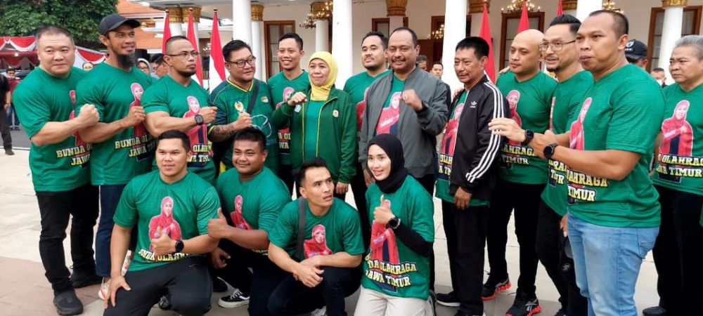 Gubernur Khofifah Launching Puslatda Jatim 100/V