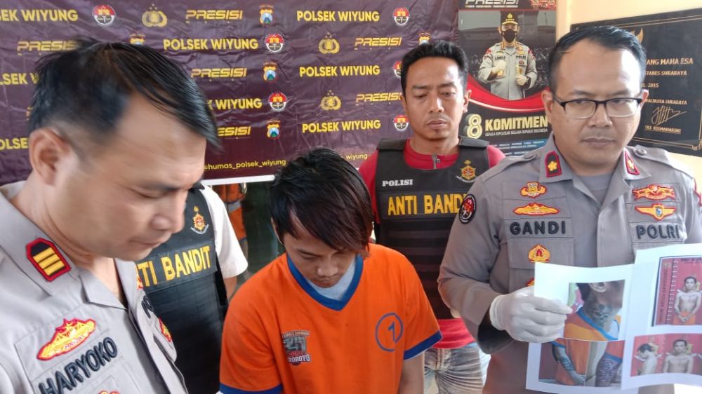 Gondol Motor Korban, Residivis Kambuhan Diringkus Polsek Wiyung