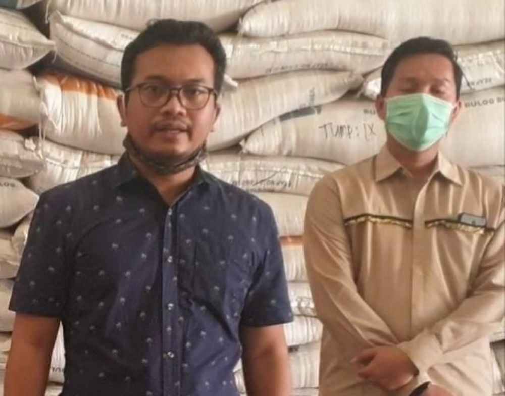 Bulog Subdivre Surabaya Utara Dukung PSBB Untuk Kota Surabaya