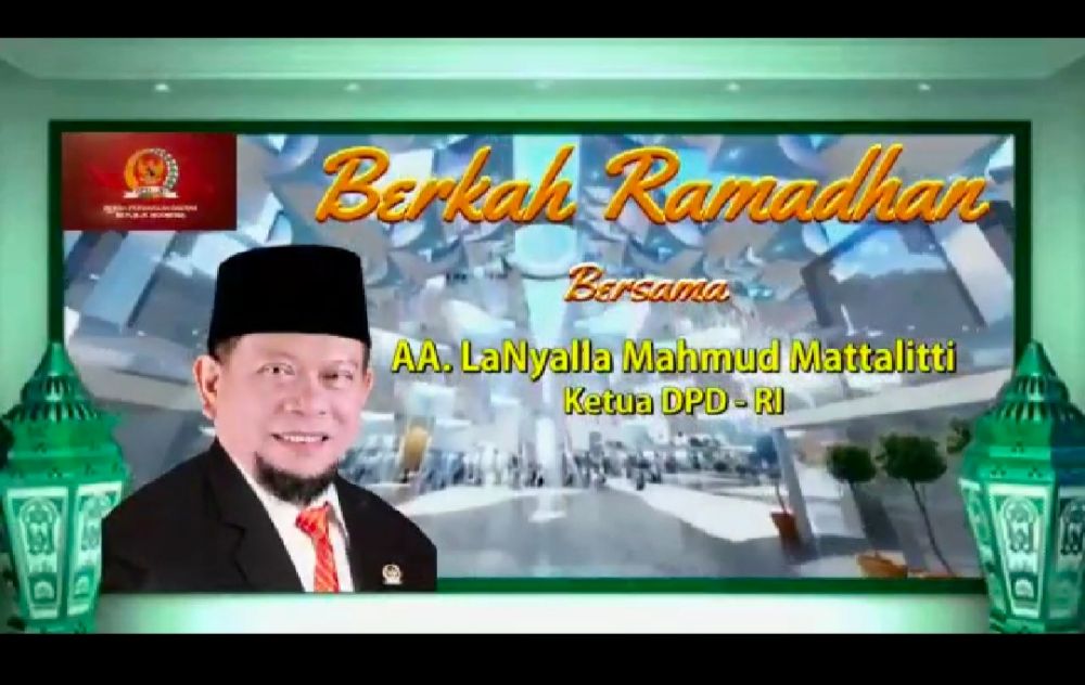 Berkah Ramadhan Bersama AA LaNyalla Mahmud Mattalitti, Ketua DPD RI