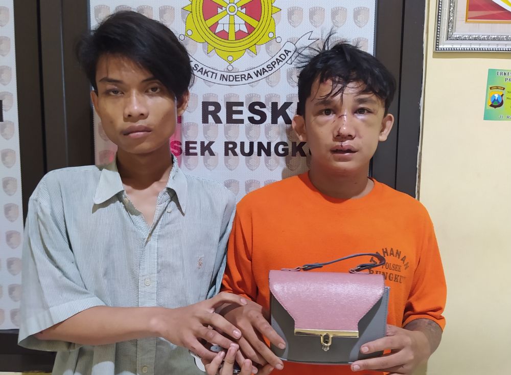 Polisi Selamatkan Dua Pelaku Jambret Dari Amukan Masa 