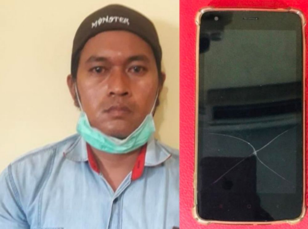 Reskrim Polsek Pabean Cantikan ungkap kasus penadah Hendphone