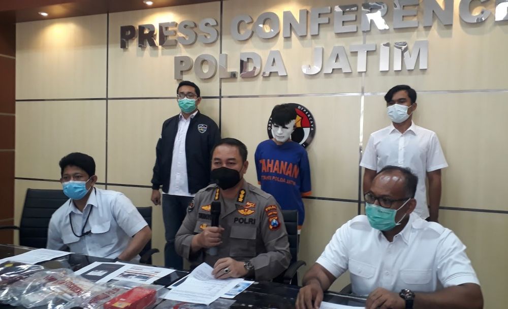 Pembobol Situs KPU Jember Di Amankan Ditreskrimsus Polda Jatim