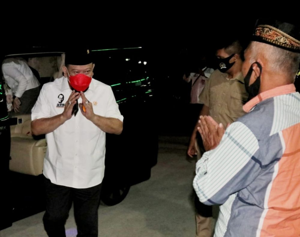 Ketua DPD RI LaNyalla Keliling Ponpes Pantau Pelaksanaan Prokes