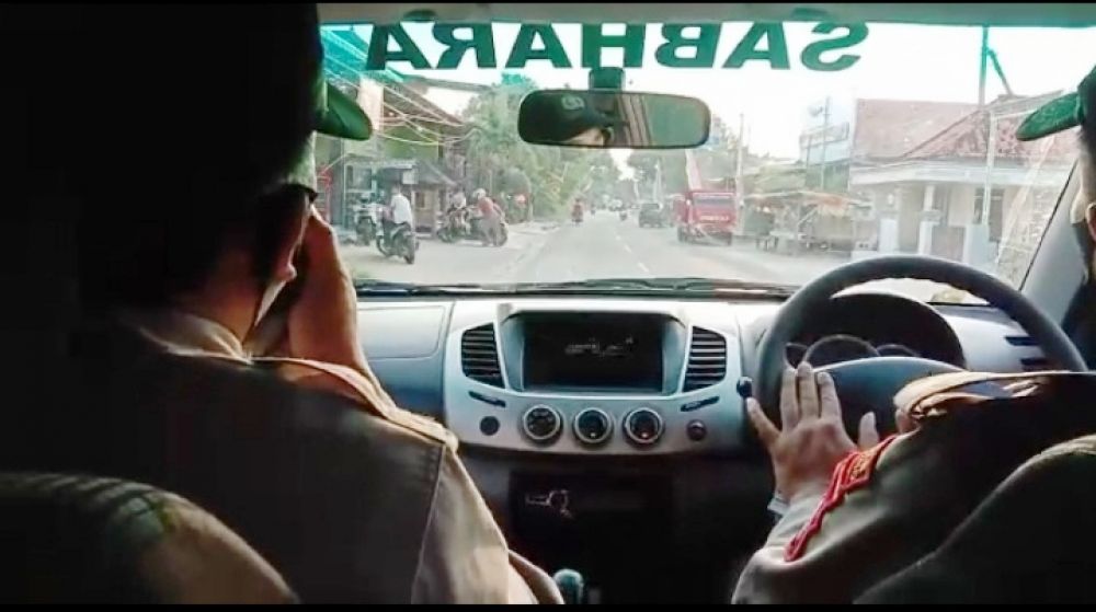 Polsek Banyuates Giat Patroli Ramadhan Guna Pencegahan Covid-19