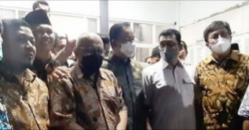 Anies Baswedan Bersilaturrahmi Ke KAHMI Jatim