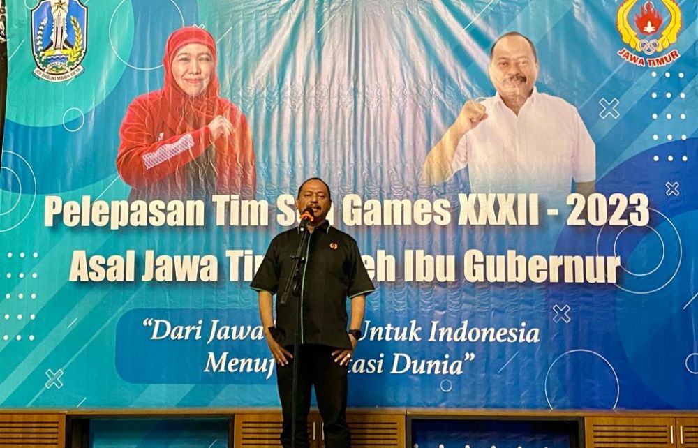 Ketua Umum Koni Jatim Optimis Atlet Jatim ke SEA Games XXXII Kamboja Mendulang Medali Emas 