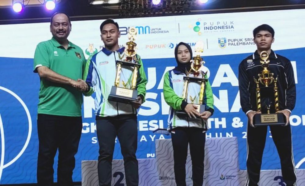 Lifter Jatim Juara Umum Kejurnas Angkat Besi Youth & Junior 2023