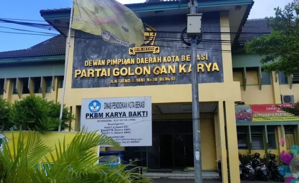 Golkar Kota Bekasi Kini Tak Miliki Gedung DPD,  Kepemimpinan Ade Dipertanyakan  