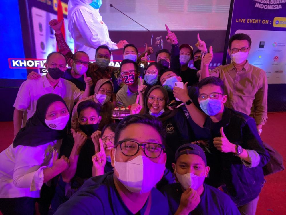 Penutupan Pameran UMKM 2020, KARSA Beri Kejutan Untuk Ibu Risma