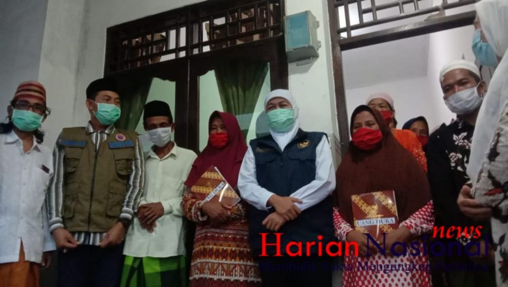 GUBERNUR JAWA TIMUR TINJAU LOKASI BANJIR DAN POMPA AIR KAB. SAMPANG