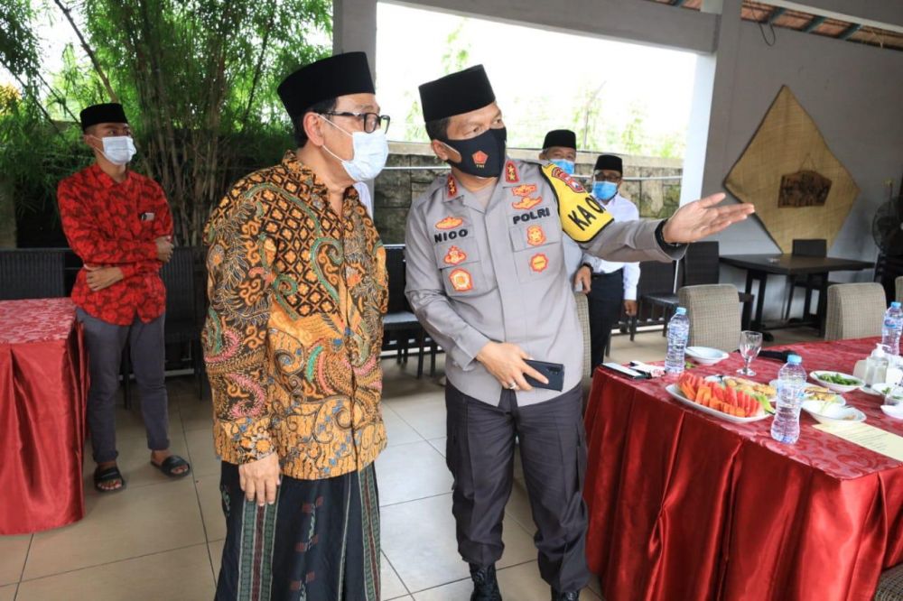 Kapolda Jatim Didukung  MUI Jatim, Laksanakan Program Vaksin Dan PPKM 