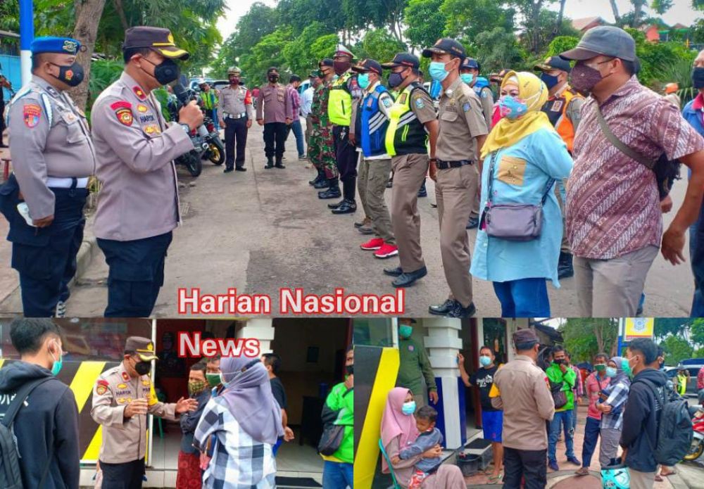 Kapolsek Asemrowo Pimpin Ops Yustisi Skala Besar