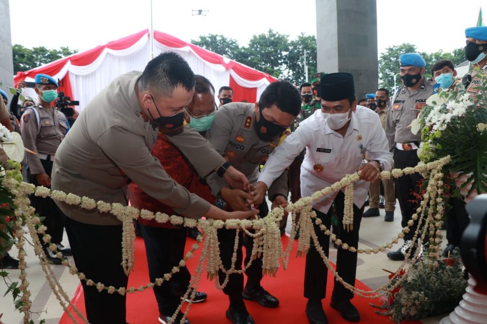 Resmikan Markas Baru di Gresik, Kapolda Usulkan Perubahan Tipe Polres