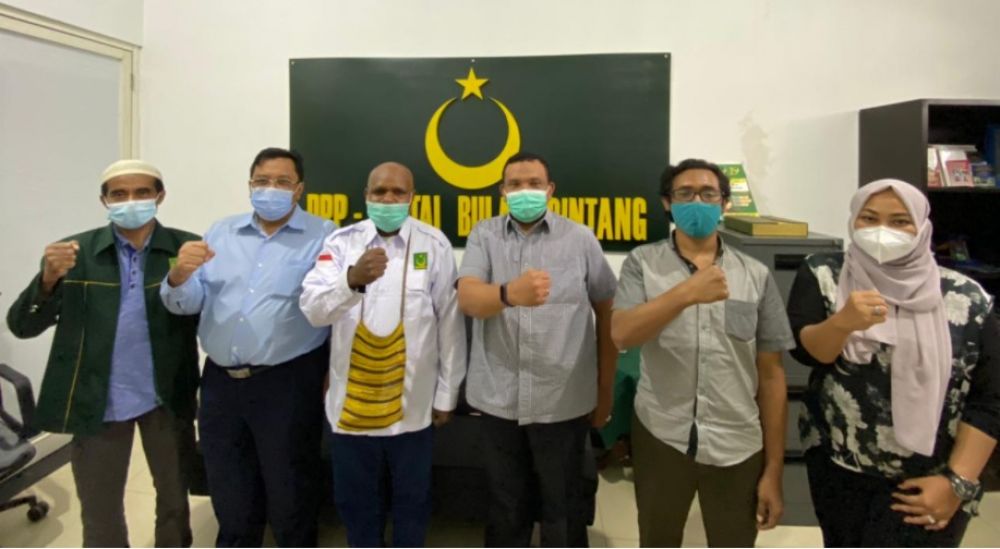 Bappilu PBB Papua Sambangi DPP PBB Bahas Strategi Pemenangan Partai