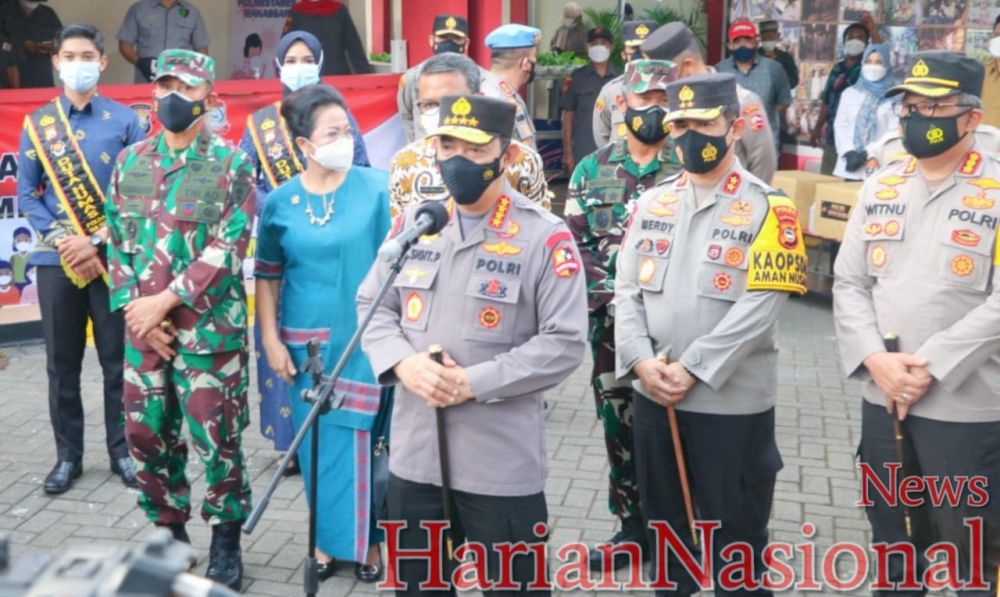 Kapolri Apresiasi Kampung Tangguh Balla Ewako Tekan Penyebaran Covid