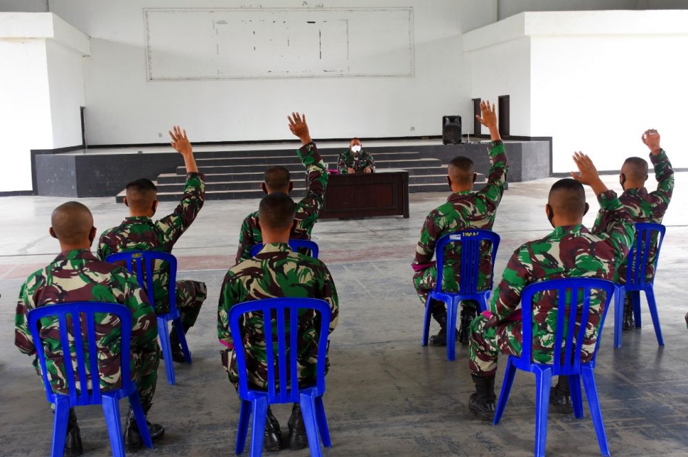 Prajurit Remaja Resmi Masuk di Jajaran Resimen Artileri 2 Marinir