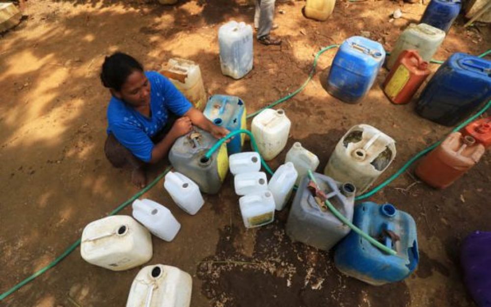 BPBD Pasuruan Masih Rutin Mendistribusikan Air ke 17 Desa 