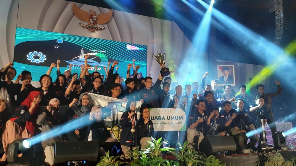 ITS Juara Umum Pada Kontes Mobil Hemat Energi 2019