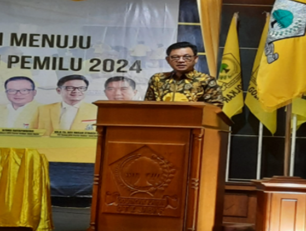 Pelaksana tugas (Plt) Dewan Pimpinan Daerah (DPD) Partai Golkar Jawa Barat Ace Hasan Syadzily