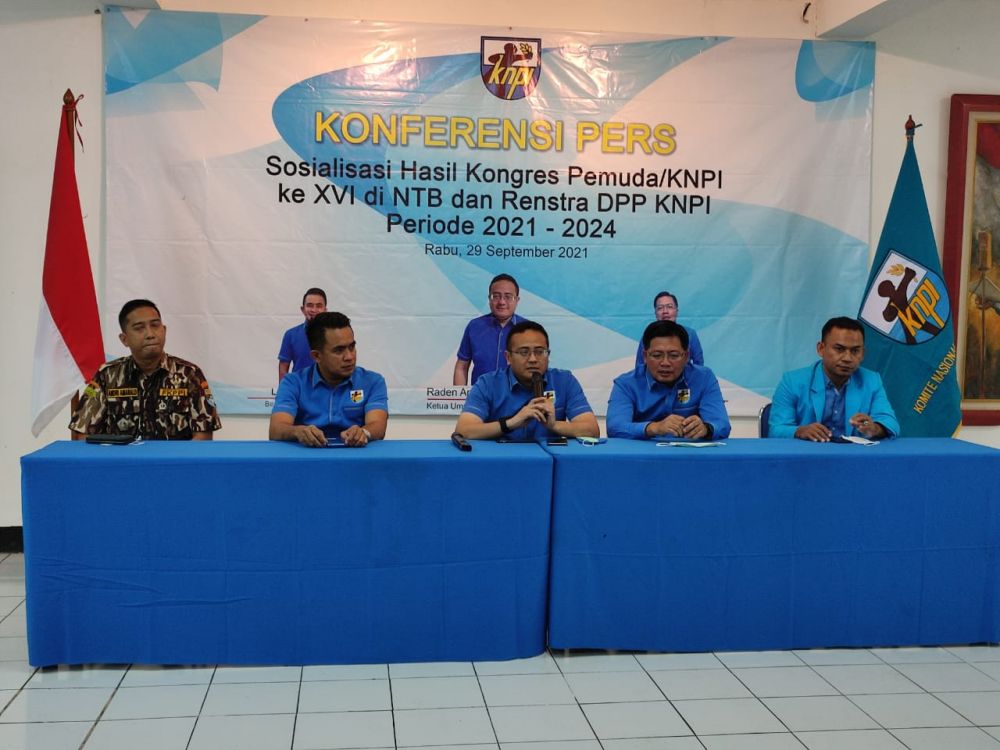 Ketua Umum Komite Nasional Pemuda Indonesia (KNPI) Raden Andreas Nandiwardhana. (Foto.: dok hariannasionalnews)