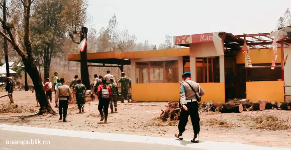 Kebakaran Gunung Ijen Adalah Yang Terbesar Dalam Lima Tahun Terakhir