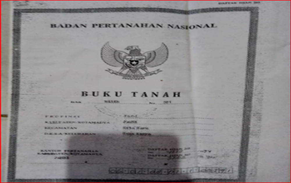 Pemilik Tanah di Jambi Enggan Lahannya Dieksekusi Dengan Gaya Preman